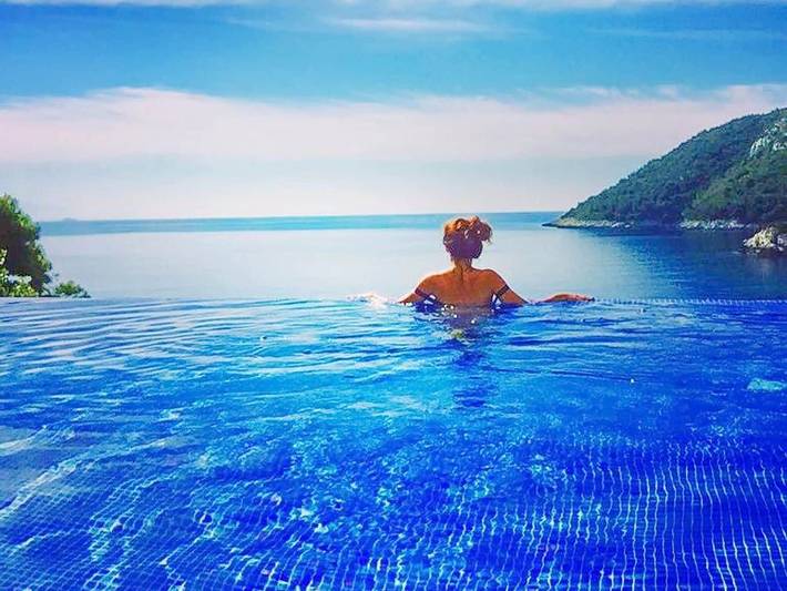 Apartament wakacyjny dla 2 osób, z basen w Mljet