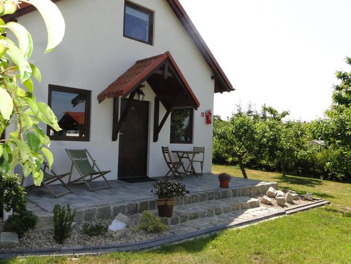 Domek letniskowy dla 4 osób, z ogród i widok na Pomorze