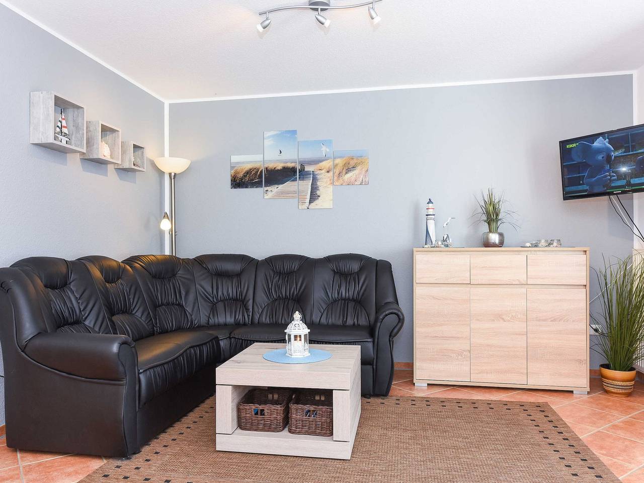 Nordseegartenpark Terrassien - Ferienwohnung Nordseeperle in Bensersiel, Esens