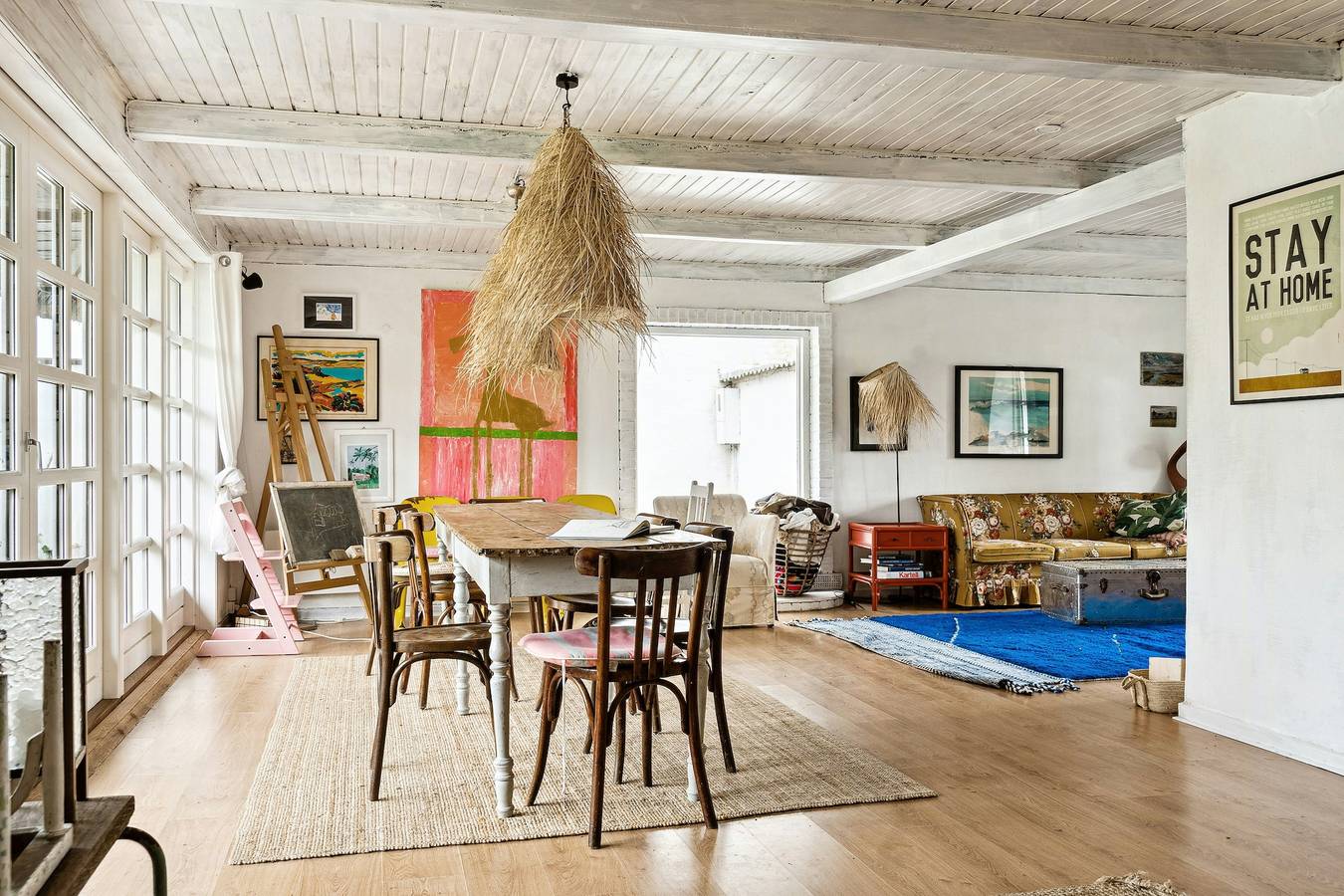 An der Bucht steht ein wunderschönes strohgedecktes Haus in Nørre Aaby, Kleiner Belt