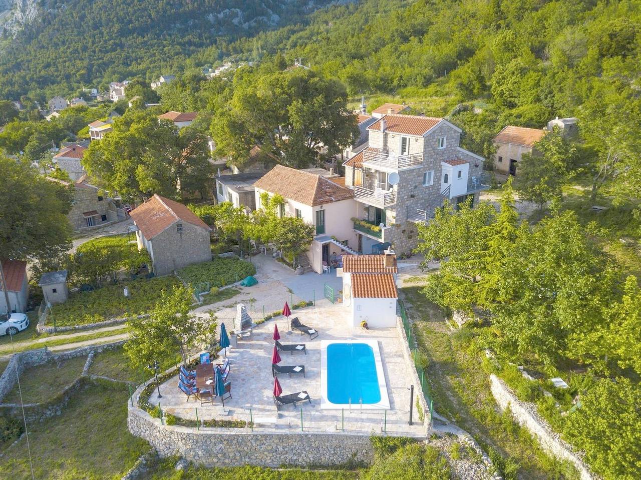Villa för 10 Personer i Tučepi, Split-Dalmatia guovlu
