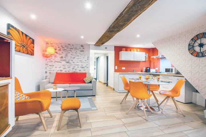 Gîte pour 4 personnes, avec Balcon à Les Epesses