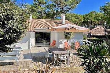 Gîte pour 6 personnes, avec jardin et terrasse dans Hourtin Plage