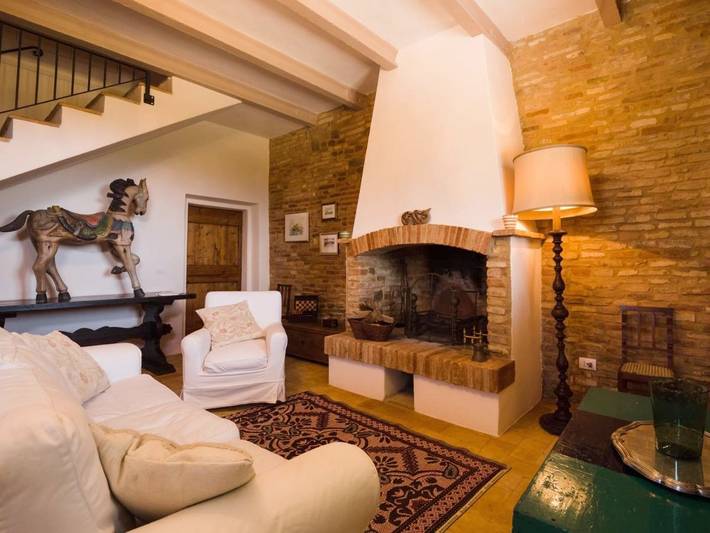 Hôtel pour 10 personnes, avec vue et jardin à Cingoli - 4