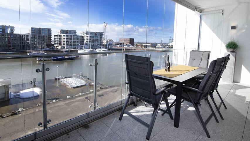 Ferienwohnung für 2 Personen, mit Balkon rund um die Havenwelten - 3