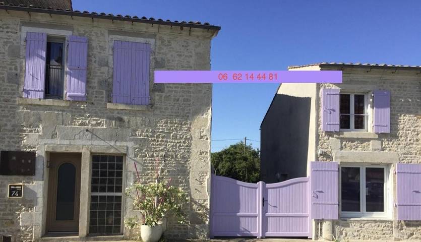 Location de vacances pour 4 personnes, avec Terrasse et Jardin à Ferrières (Charente-Maritime)