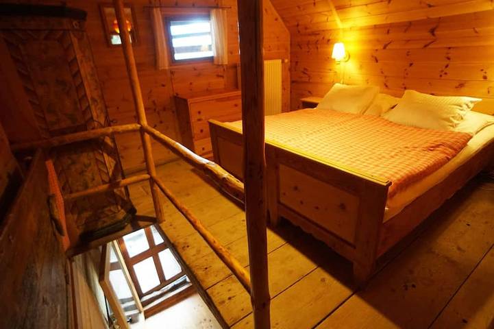 Kuscheliges, gemütliches Blockhaus für 2 mit Garten in Seenähe,  Hunde welcome in Krumpendorf am Wörthersee, Klagenfurt-Land