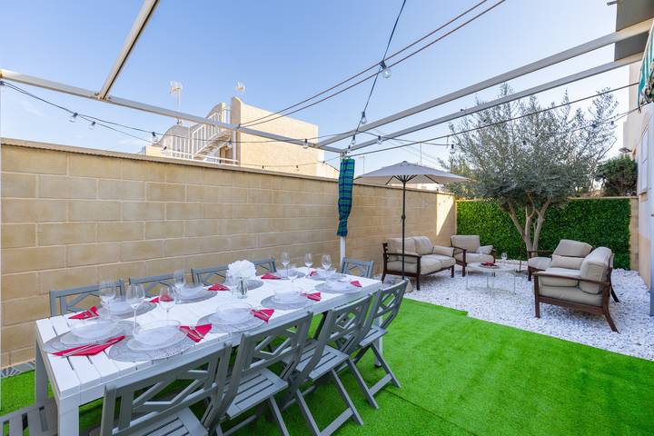 Casa rural para 8 personas, con jardín y vistas al lago, Se admiten mascotas en Torrevieja - 4