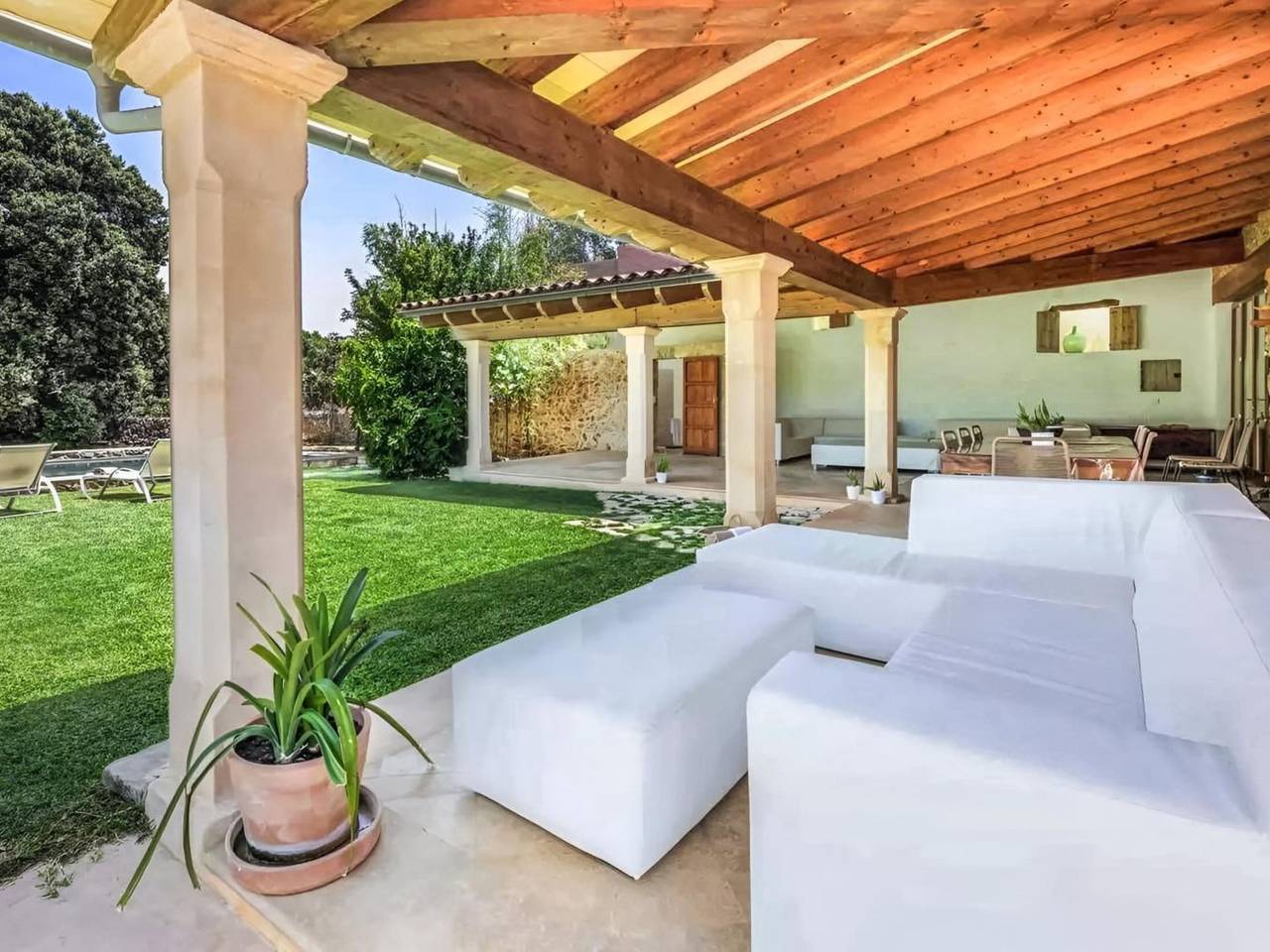 Luxuriöse Villa mit Pool und Klimaanlage für 8 Personen in Sencelles, Majorca Center