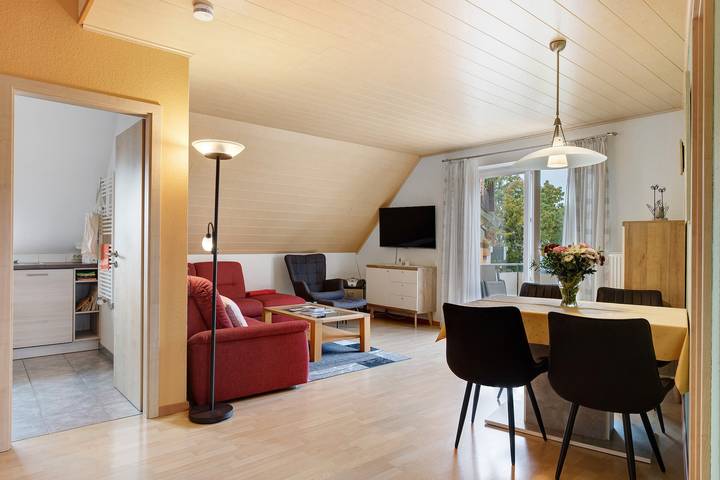 Vakantiewoning voor 4 personen, met balkon in Bad Krozingen