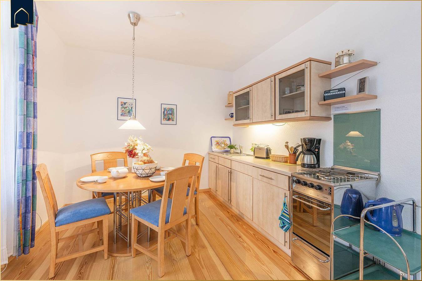 Appartement entier, Ferienwohnung Waldfriede Blau – strandnah & ruhig im Herzen von Bansin in Bansin, Heringsdorf