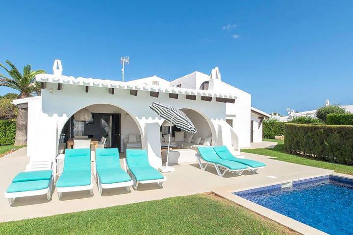 Chalet para 6 personas con jardín in Binibeca, Sant Lluís