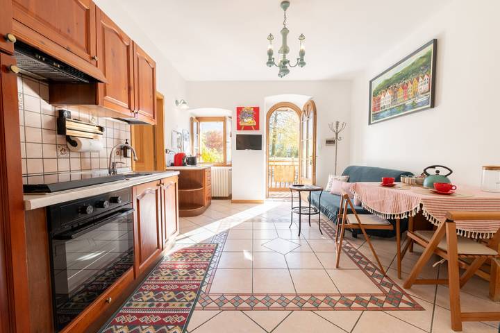 Appartamento per 4 persone, con balcone a Comano Terme