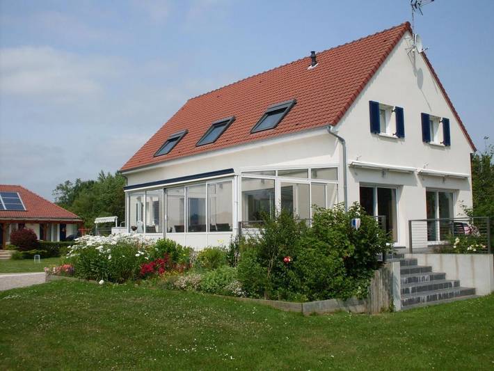 Chambre d’hôte pour 2 personnes, avec jardin ainsi que terrasse et vue à Rang-du-Fliers