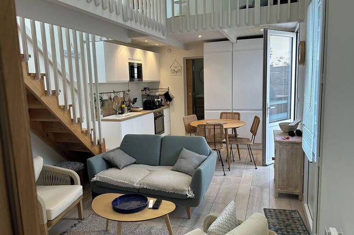 Location de vacances pour 4 personnes, avec terrasse dans Parc Mauresque Arcachon