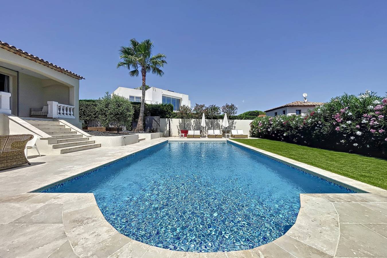 Ferienhaus für 8 Personen mit Garten in Antibes, Mittelmeerküste (Frankreich)