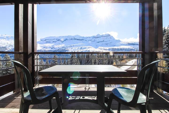 Appartement de vacances pour 6 personnes, avec balcon dans Flaine