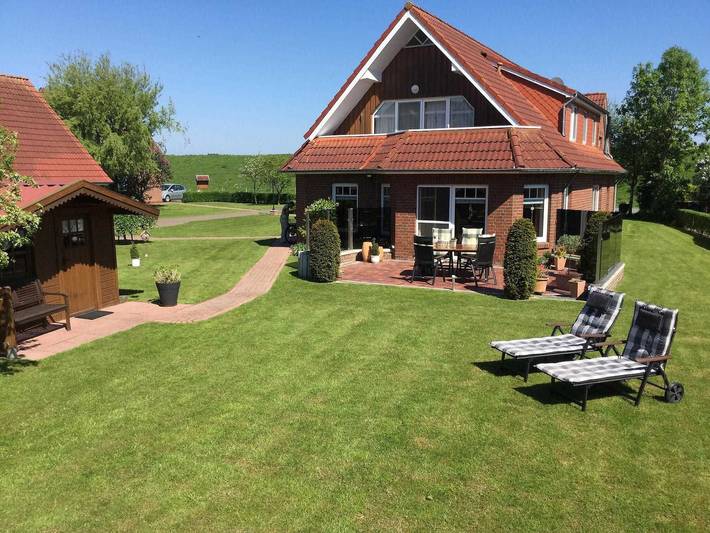 Ferienwohnung für 2 Personen, mit Terrasse und Garten in Carolinensiel