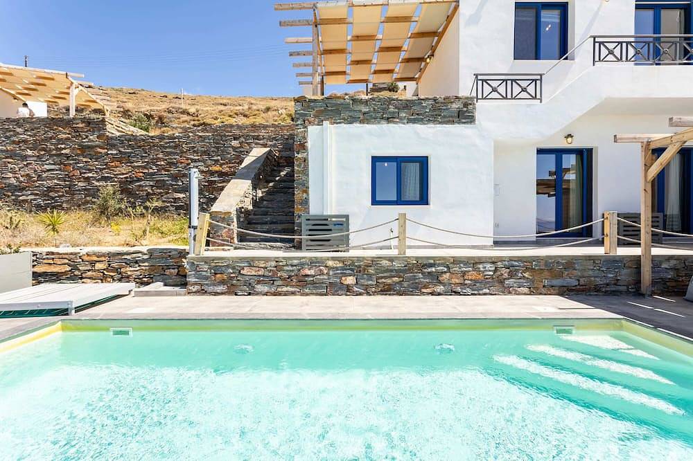 Live In Blue - Azure Magic Views & Private Pool in Kea