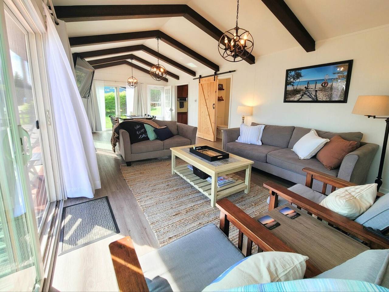 Ganze Wohnung, Lake Escape - Private Lakefront with Kayaks! in Benzie County
