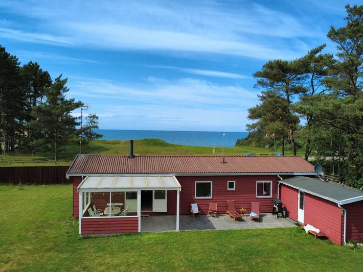 Ferienhaus mit Meerblick für 6 Personen, mit Terrasse in Gilleleje