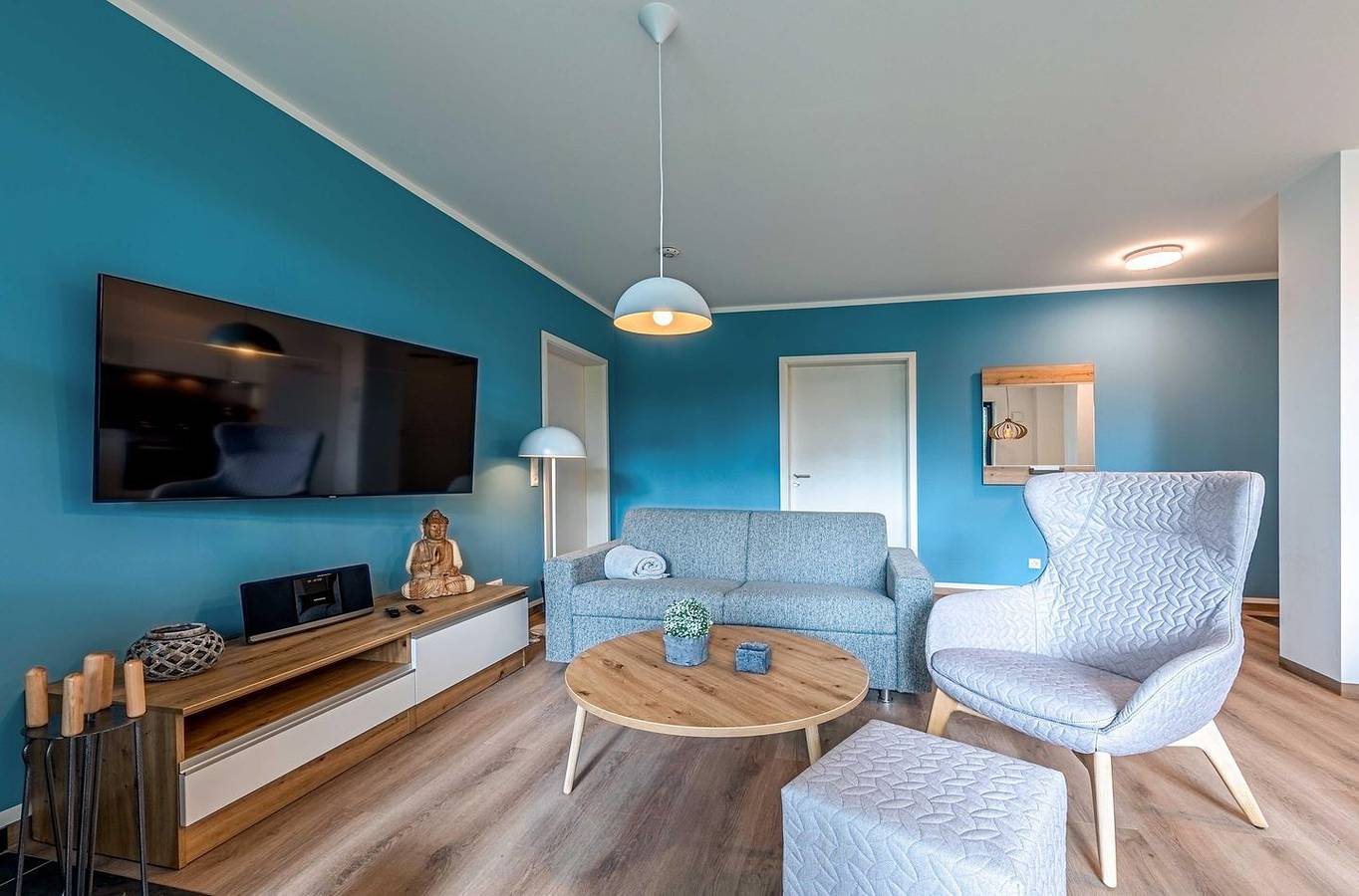 Apartamento entero, 5 Sterne Ferienwohnung Yoga-Oase mit Terrasse und Blick auf den Krakower See in Krakow am See, Parque Natural Nossentiner/Schwinzer Heide