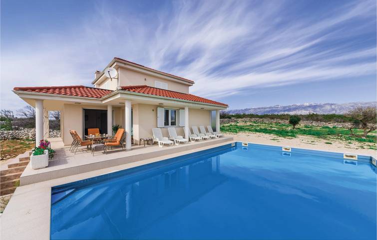 Ferienhaus für 8 Personen, mit Terrasse, mit Haustier in Novalja - 2