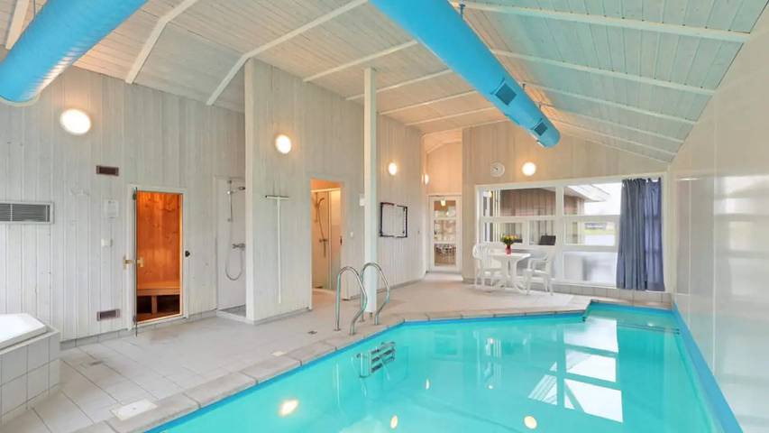 Ferienhaus für 11 Personen, mit Pool und Whirlpool sowie Sauna, mit Haustier in Otterndorf