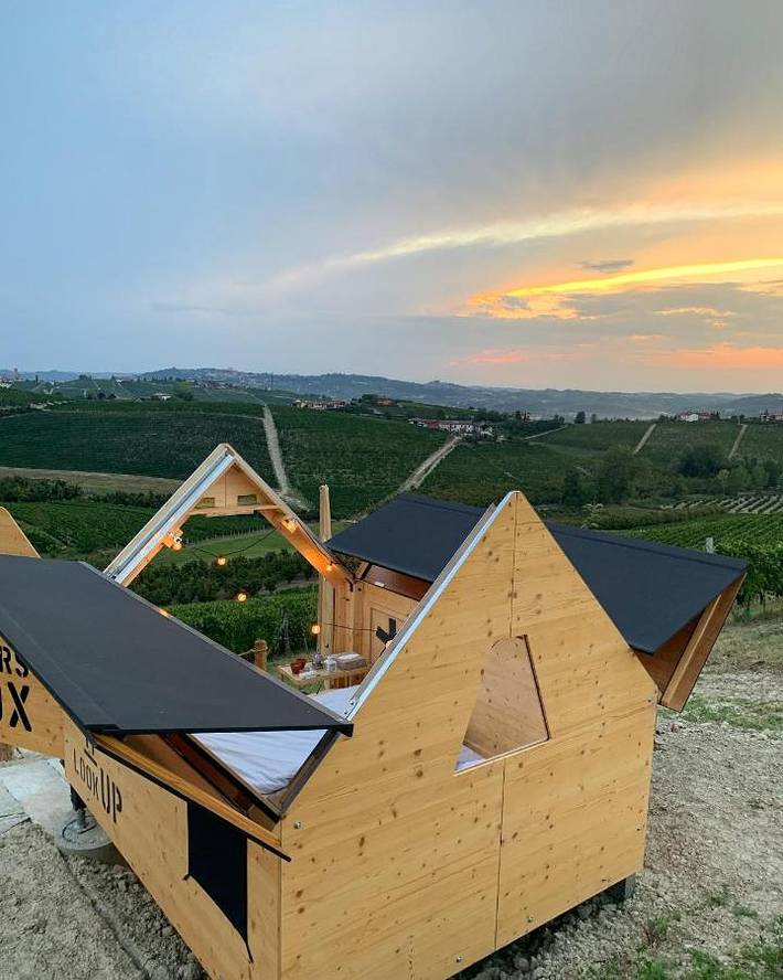 Camping für 2 Personen, mit Ausblick und Garten sowie Terrasse im Piemont - 4