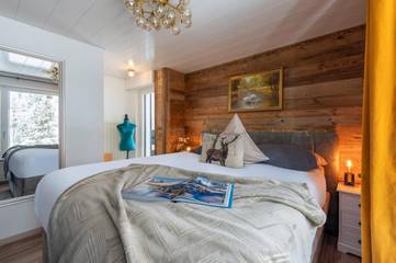 Gîte pour 2 personnes, avec balcon et jacuzzi à Mollens