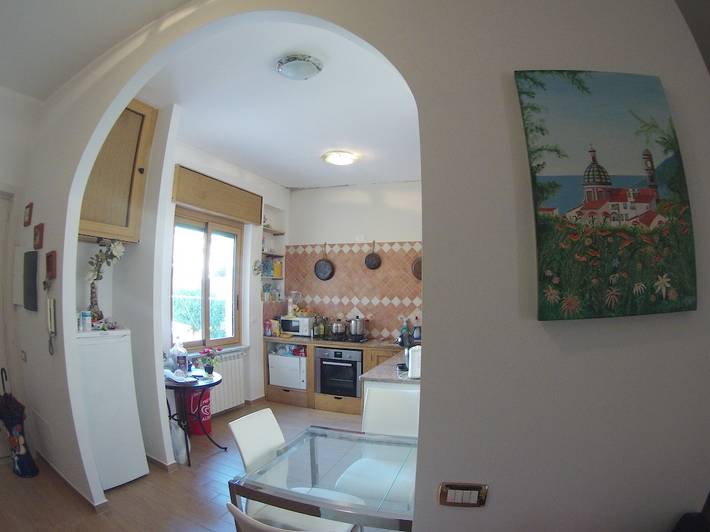 Appartement entier, Magnifique penthouse avec terrasse vue mer, wifi, climatisation, parking in Vietri sul Mare, Côte Amalfitaine
