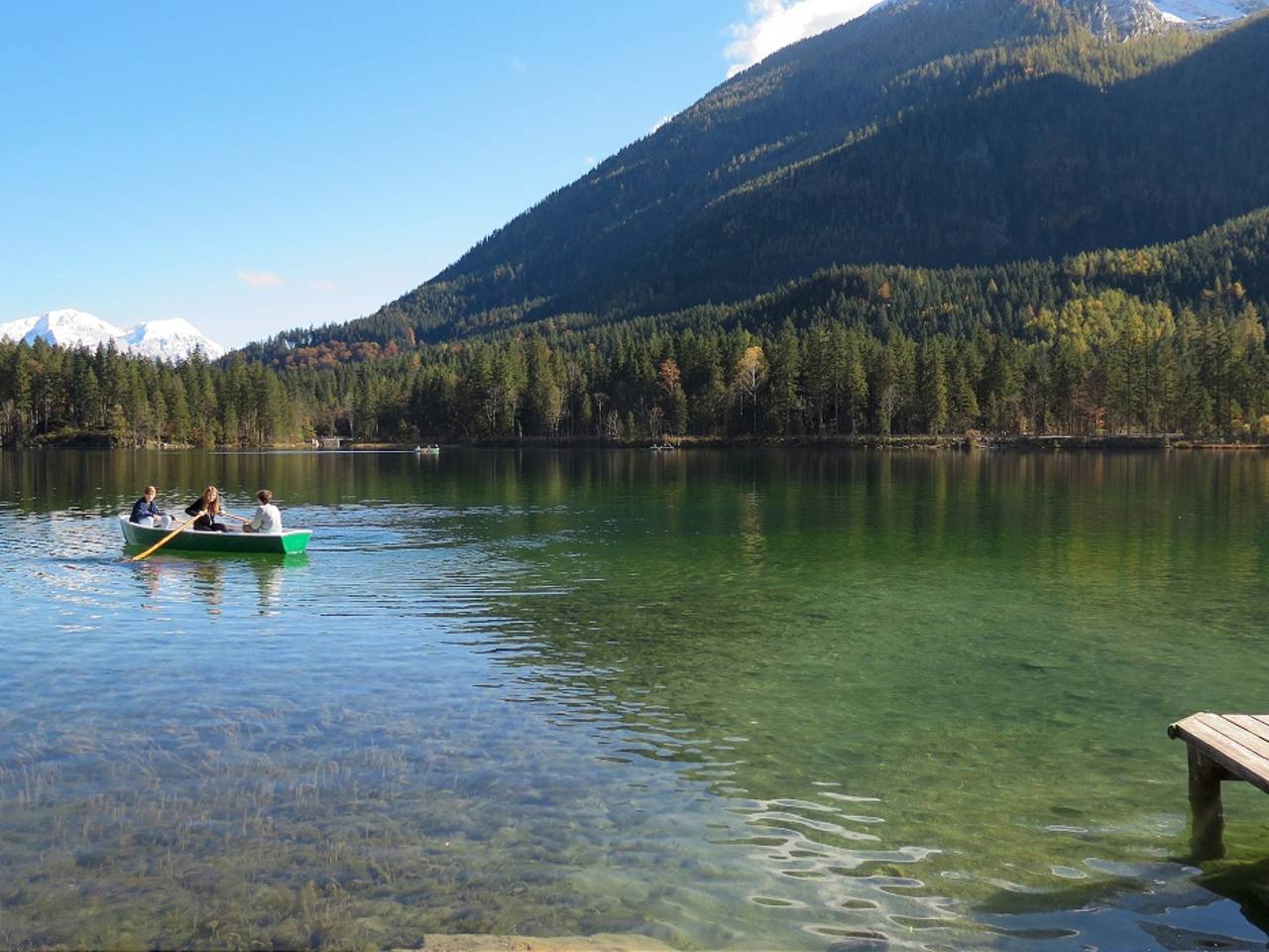 Ganze Ferienwohnung, Haus Brandl Ferienwohnung - Ferienwohnung, 2 Personen, 60 m², Dusche/Wc, Tv, 1 Schlafzimmer, Balkon, Dachgeschoss, Nichtraucher in Hintersee, Ramsau bei Berchtesgaden