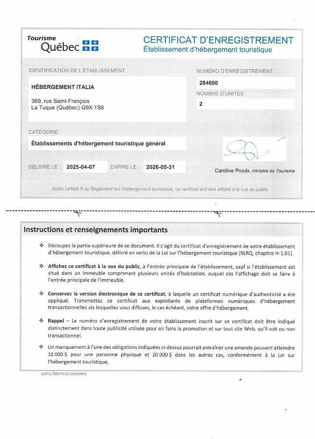 Gîte pour 4 personnes, avec terrasse dans La Tuque - 2