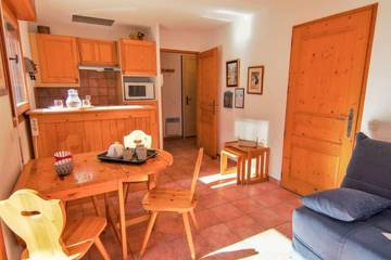 Gîte pour 4 personnes, avec balcon dans Gare De Chamonix Mont Blanc