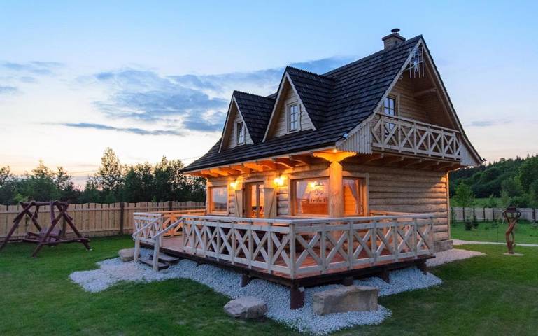 Chalet für 4 Personen, mit Sauna und Garten - 1