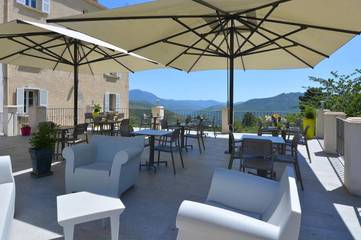 Hôtel pour 2 personnes, avec vue et jardin à Venaco