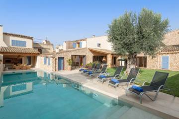 Chalet in Costitx, Interior de Mallorca für 10 