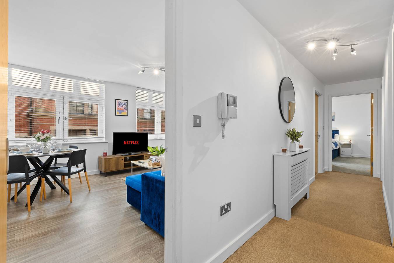 Appartement entier, Appartement à Nottingham avec parking in Nottingham, East Midlands