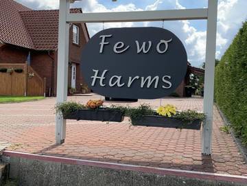 Ferienwohnung für 4 Personen, mit Terrasse und Garten, kinderfreundlich in Südbrookmerland
