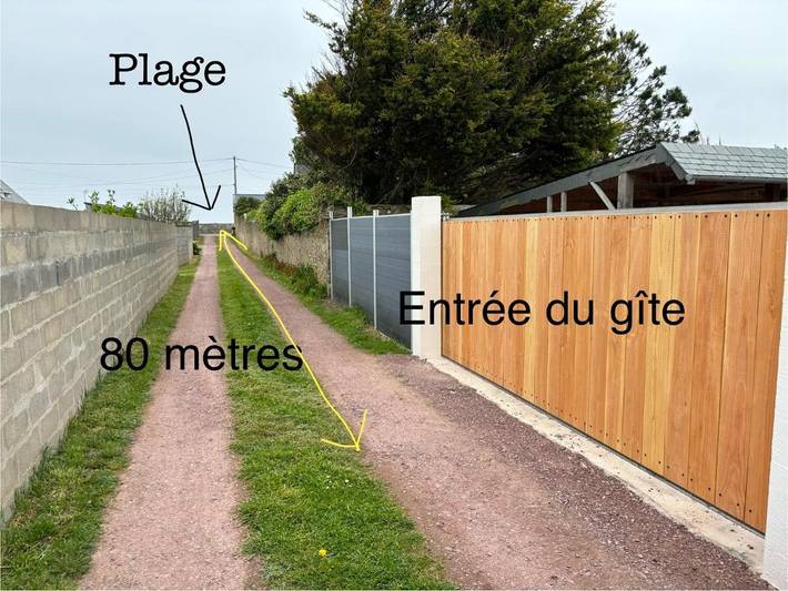 Location de vacances pour 6 personnes, avec jardin dans Plage des Gougins - 2