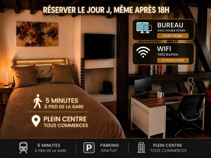 Gîte pour 2 personnes à La Loupe