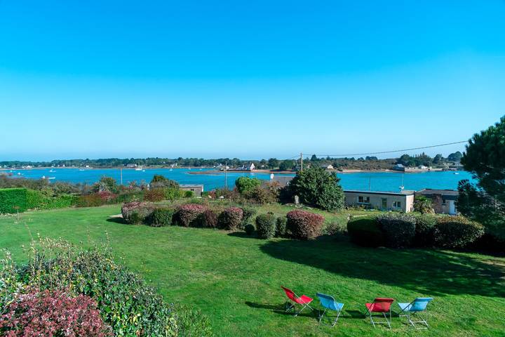 Maison de vacances pour 8 personnes, avec Jardin et Vue sur le lac à Saint-Philibert
