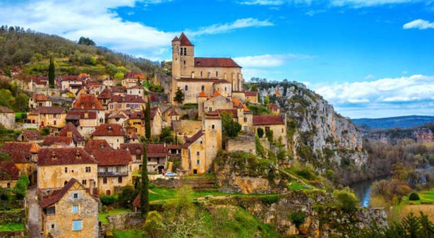 Location de vacances pour 6 personnes, avec Terrasse et Jardin à Saint-Cirq-Lapopie - 2