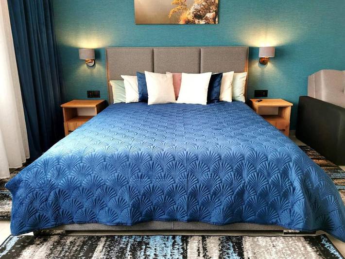 Apartament wakacyjny dla 14 osób, z sauna i jacuzzi oraz ogród w Jezioro Żarnowieckie