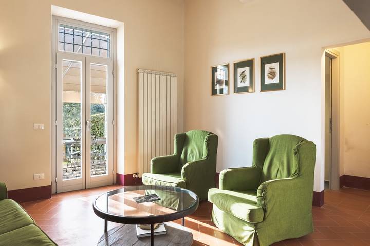 Apartamentos para temporada para 4 pessoas, com jardim