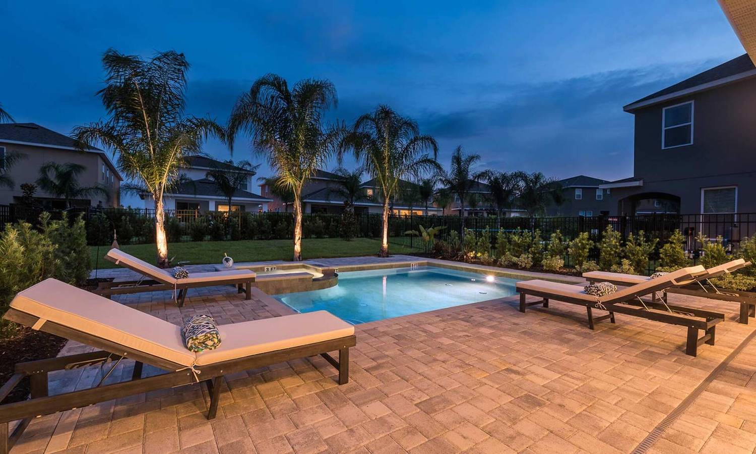 Ultimate 5 Star Villa with Private Pool on Encore Resort at Reunion, Orlando Villa 4363 in Reunion (FL), Four Corners