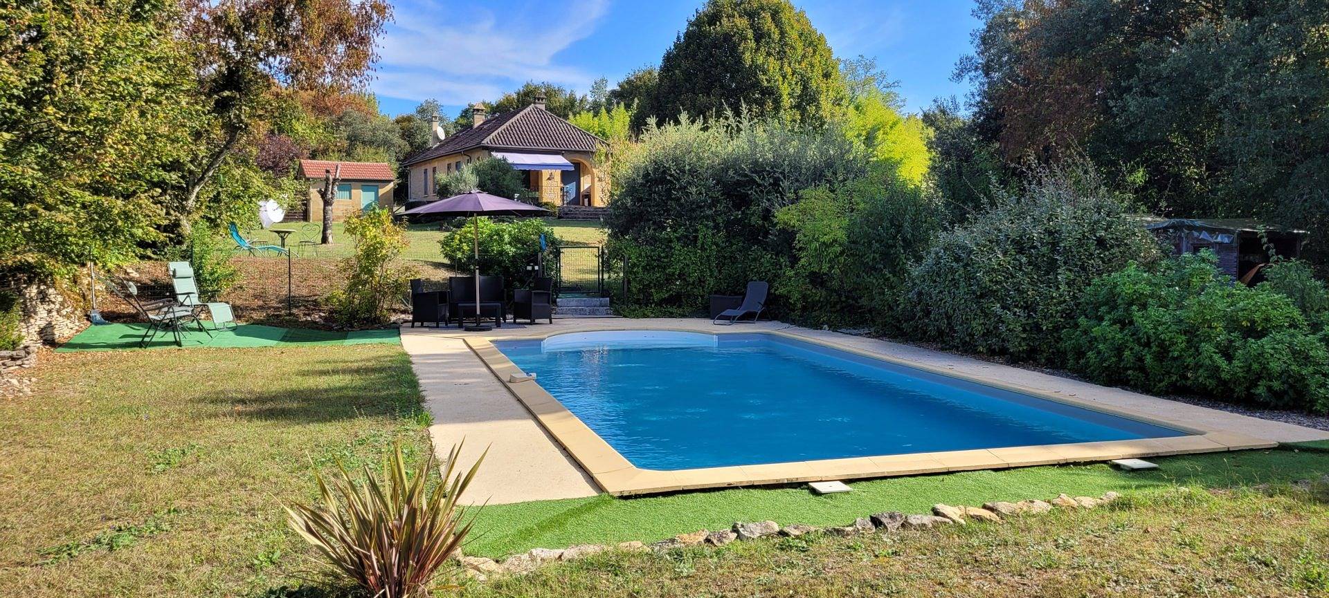 Le Loft d'Isa - clim., piscine privée, calme à 7 min Sarlat in Vitrac, Périgord Noir