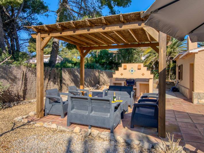 Ferienhaus für 8 Personen, mit Terrasse und Ausblick sowie Garten, mit Haustier in Jávea - 4