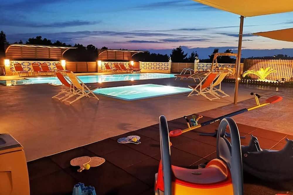 Amalthea villa with private pool in Siviri, Kassandra
