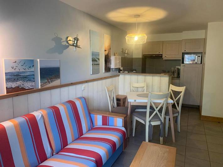 Gîte pour 6 personnes, avec piscine et jardin dans Aquaclub de Belle Dune - 4